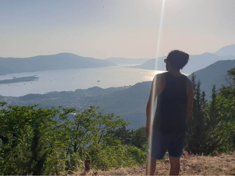 Fuerte de Vrmac: historia y batallas 3 vista desde el fuerte de vrmac