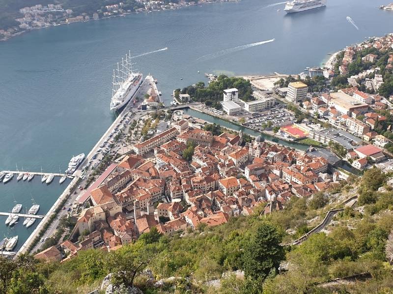 historia de las murallas de kotor