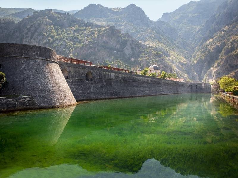 historia de las murallas de kotor