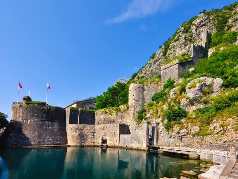 historia de las murallas de kotor